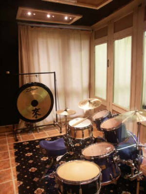 The new drum booth